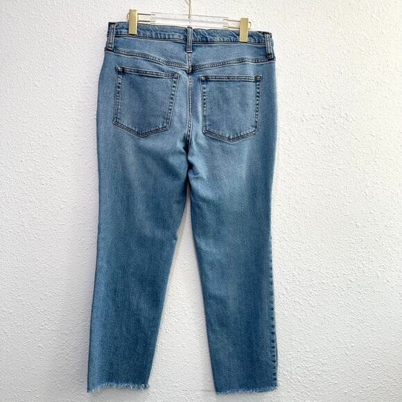 J. Crew Factory Essential Straight Jean All Day Stretch Women 31 Blue Mist Wash - Picture 2 of 6